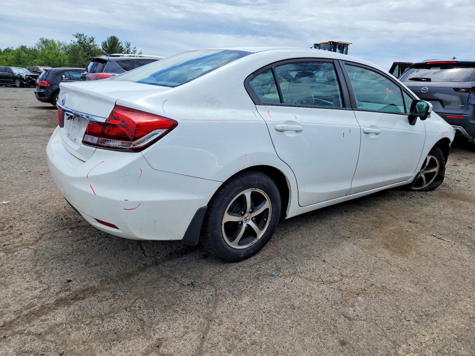 Продаж на аукціоні авто 2015 Honda Civic, vin: 19XFB2F72FE250831, номер лоту: 54610156