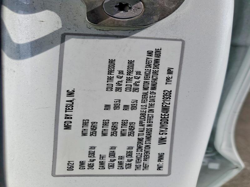 Aukcja sprzedaży 2024 Tesla Model 3, vin: 5YJ3E1EB7RF821609, numer aukcji: 53996006