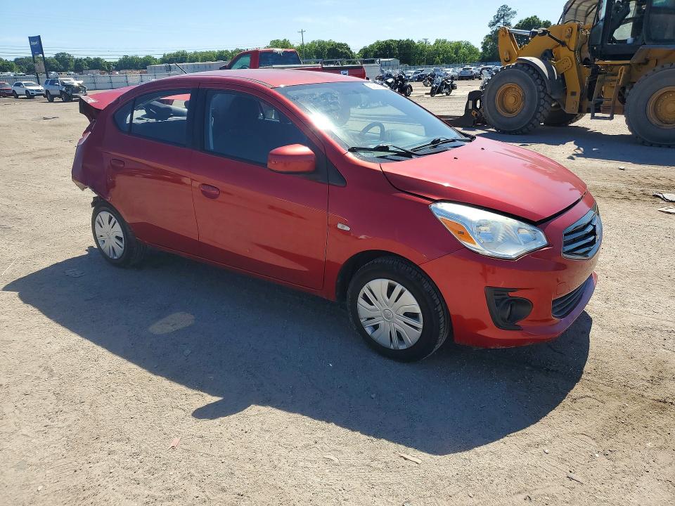 53939366 :رقم المزاد ، ML32F3FJ5HHF16124 vin ، 2017 Mitsubishi Mirage مزاد بيع