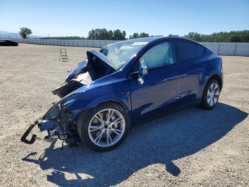 Продажа на аукционе авто 2023 Tesla Model Y, vin: 7SAYGDED2PF966690, номер лота: 53637516
