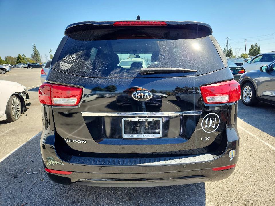 Aukcja sprzedaży 2016 Kia Sedona, vin: KNDMB5C15G6176093, numer aukcji: 52808736