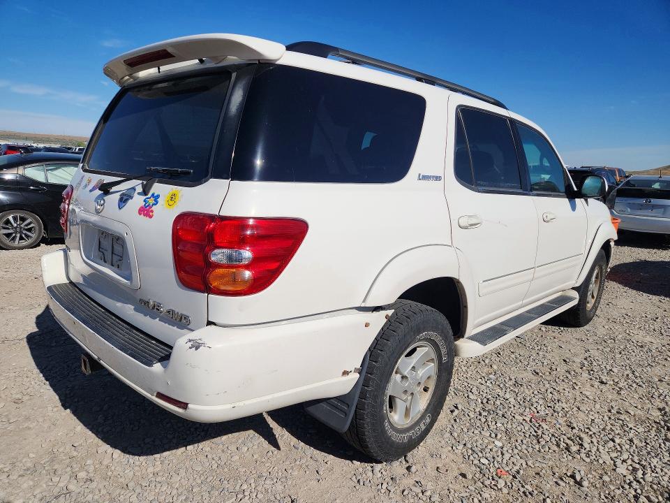 Продажа на аукционе авто 2001 Toyota Sequoia, vin: 5TDBT48A71S038098, номер лота: 54980976