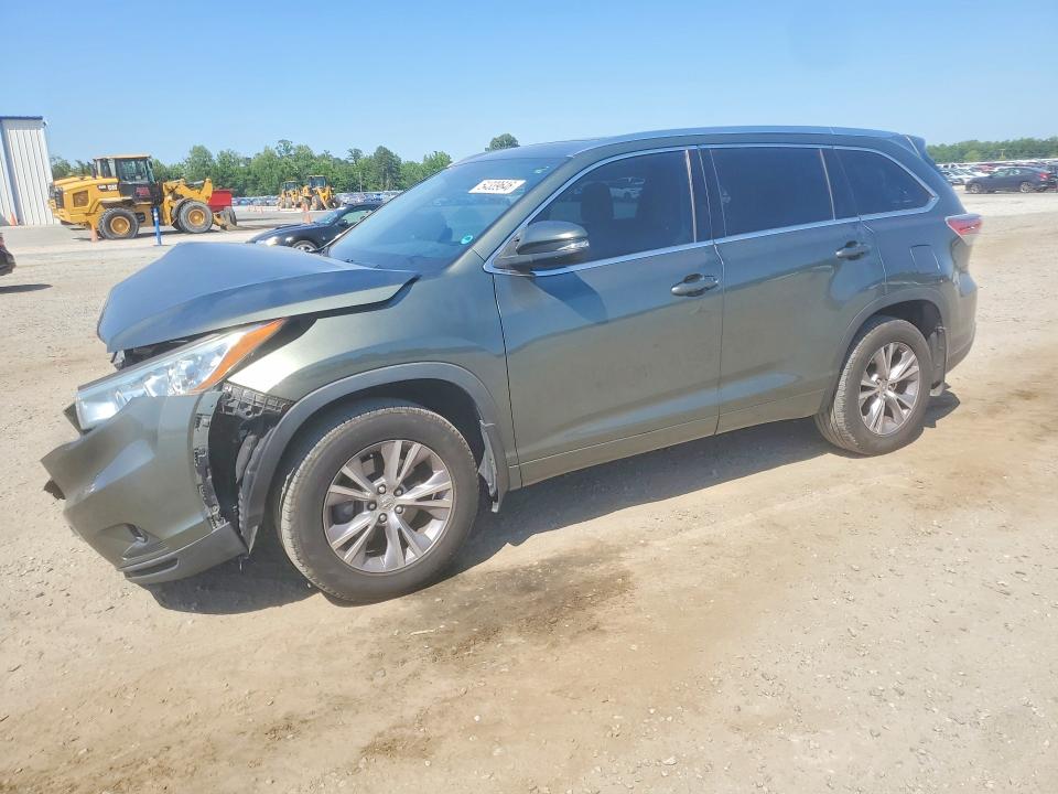 2015 Toyota Highlander მანქანა იყიდება აუქციონზე, vin: 5TDJKRFH5FS111990, აუქციონის ნომერი: 54339646