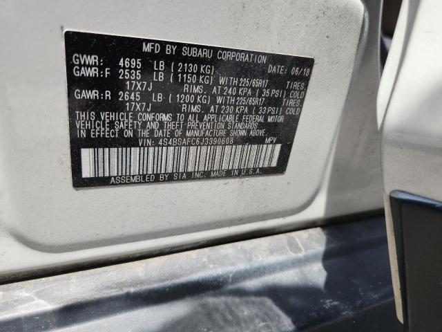 Продаж на аукціоні авто 2018 Subaru Outback, vin: 4S4BSAFC6J3390608, номер лоту: 49685726