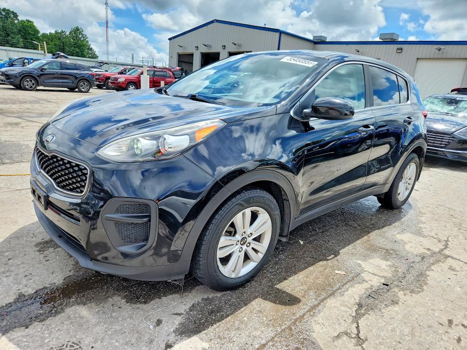 2018 Kia Sportage მანქანა იყიდება აუქციონზე, vin: KNDPM3AC3J7338384, აუქციონის ნომერი: 55450556