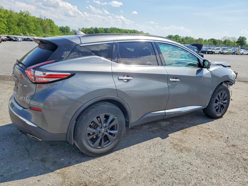 Auction sale of the 2018 Nissan Murano, vin: 5N1AZ2MH2JN108299, lot number: 54351006