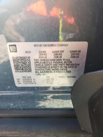 53910076 :رقم المزاد ، KL4AMBSL5TB041769 vin ، 2026 Buick Encore Gx مزاد بيع