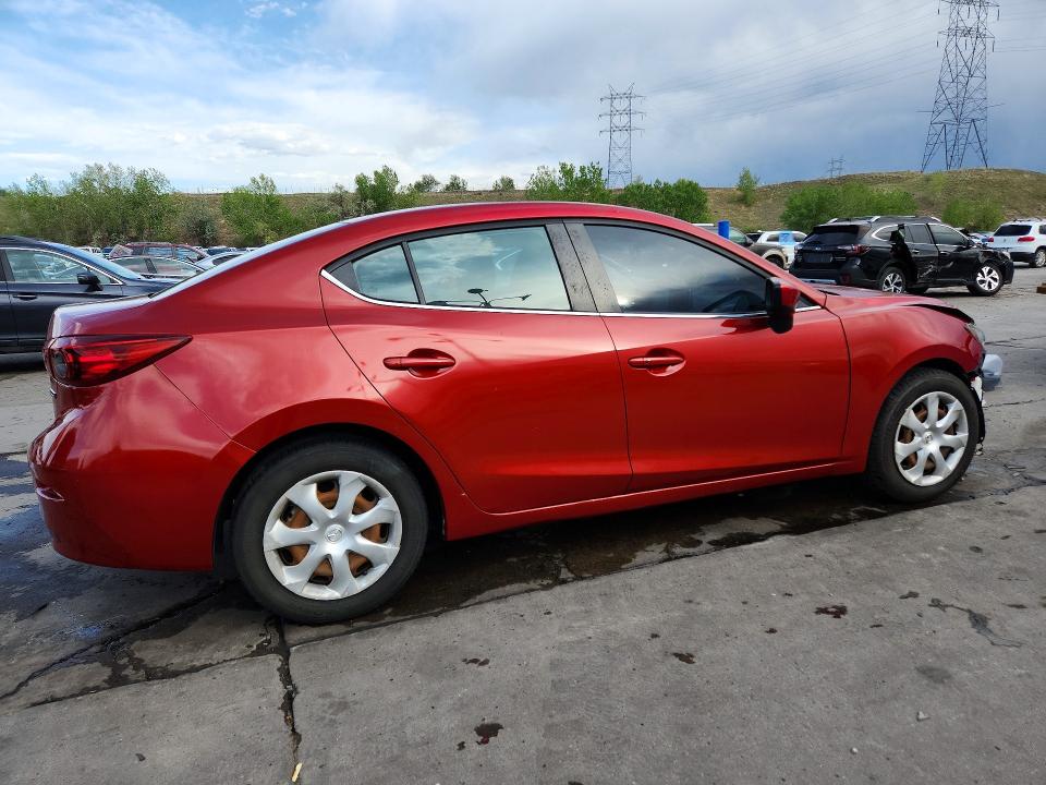 53583706 :رقم المزاد ، 3MZBM1U7XFM169844 vin ، 2015 Mazda 3 مزاد بيع