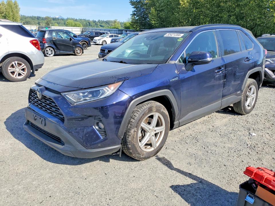 53421356 :رقم المزاد ، 2T3R6RFV2MW005988 vin ، 2021 Toyota Rav4 Hybrid مزاد بيع