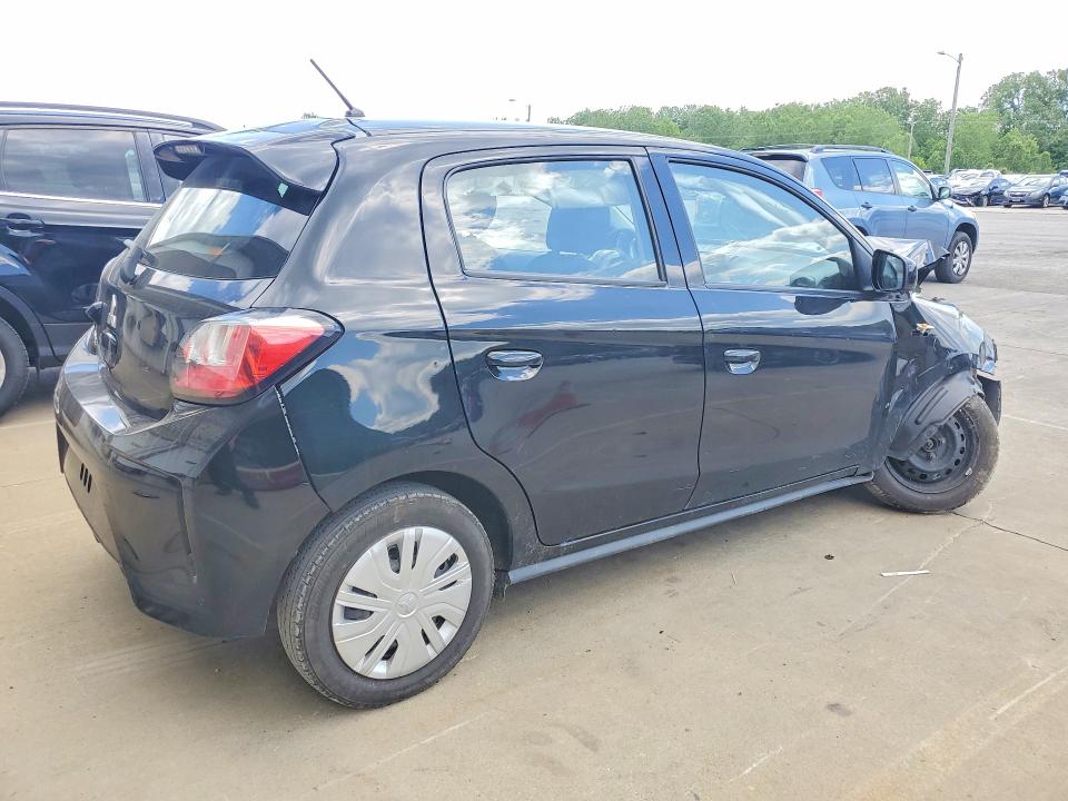 2021 Mitsubishi Mirage მანქანა იყიდება აუქციონზე, vin: ML32AUHJ5MH013184, აუქციონის ნომერი: 52154896
