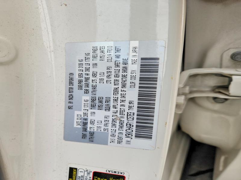 54305156 :رقم المزاد ، JM3KKDHA9R1103763 vin ، 2024 Mazda Cx-90 مزاد بيع