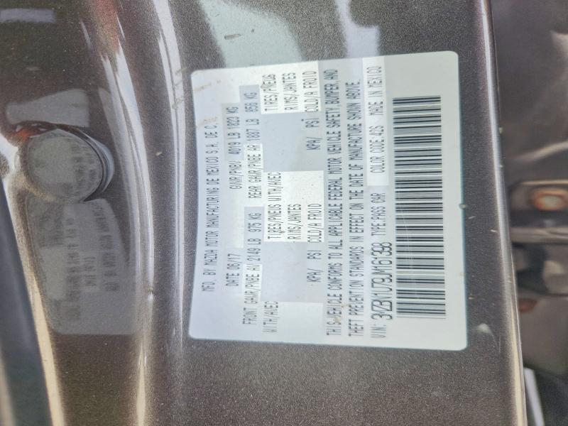 2018 Mazda 3 მანქანა იყიდება აუქციონზე, vin: 3MZBN1U79JM161398, აუქციონის ნომერი: 50552466