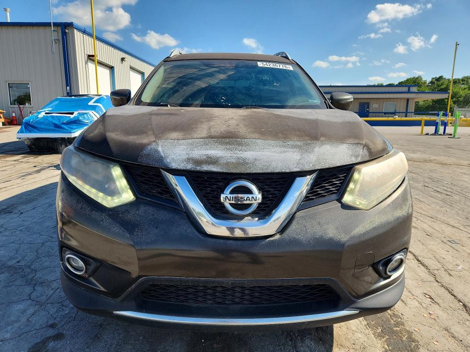 2016 Nissan Rogue მანქანა იყიდება აუქციონზე, vin: KNMAT2MT5GP645708, აუქციონის ნომერი: 54236776