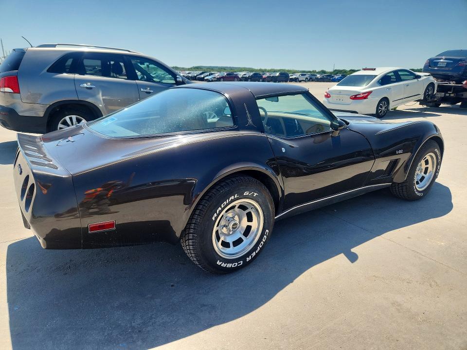 1980 Chev Corvette მანქანა იყიდება აუქციონზე, vin: 1Z876AS424046, აუქციონის ნომერი: 53722866