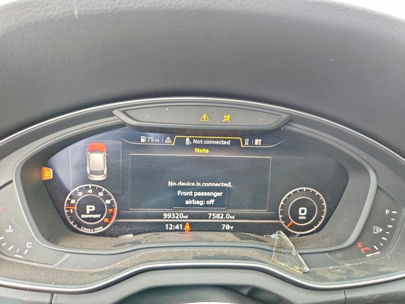 54996916 :رقم المزاد ، WA1BNAFY5J2149727 vin ، 2018 Audi Q5 مزاد بيع