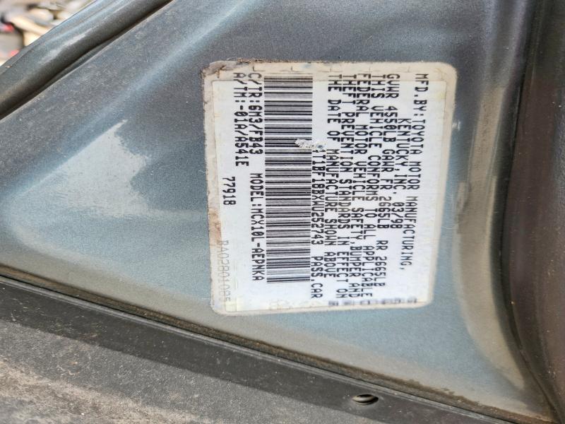 54276316 :رقم المزاد ، 4T1BF18BXWU252743 vin ، 1998 Toyota Avalon مزاد بيع