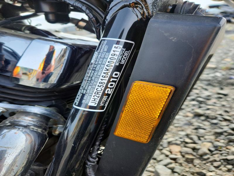 52918896 :رقم المزاد ، JH2RC5816AK000915 vin ، 2010 Honda Vt750 مزاد بيع