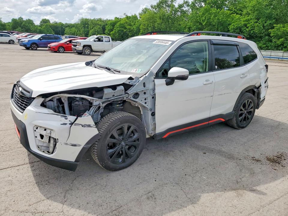 Продаж на аукціоні авто 2020 Subaru Forester, vin: JF2SKARC7LH434722, номер лоту: 53896446
