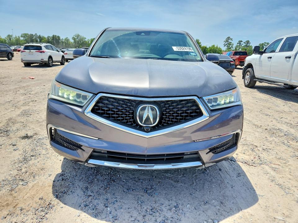 2017 Acura Mdx მანქანა იყიდება აუქციონზე, vin: 5FRYD4H38HB028752, აუქციონის ნომერი: 53924196