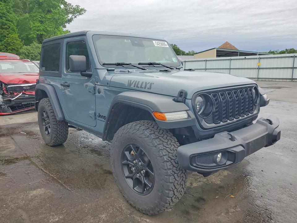 Aukcja sprzedaży 2024 Jeep Wrangler, vin: 1C4PJXAN7RW177279, numer aukcji: 54258686