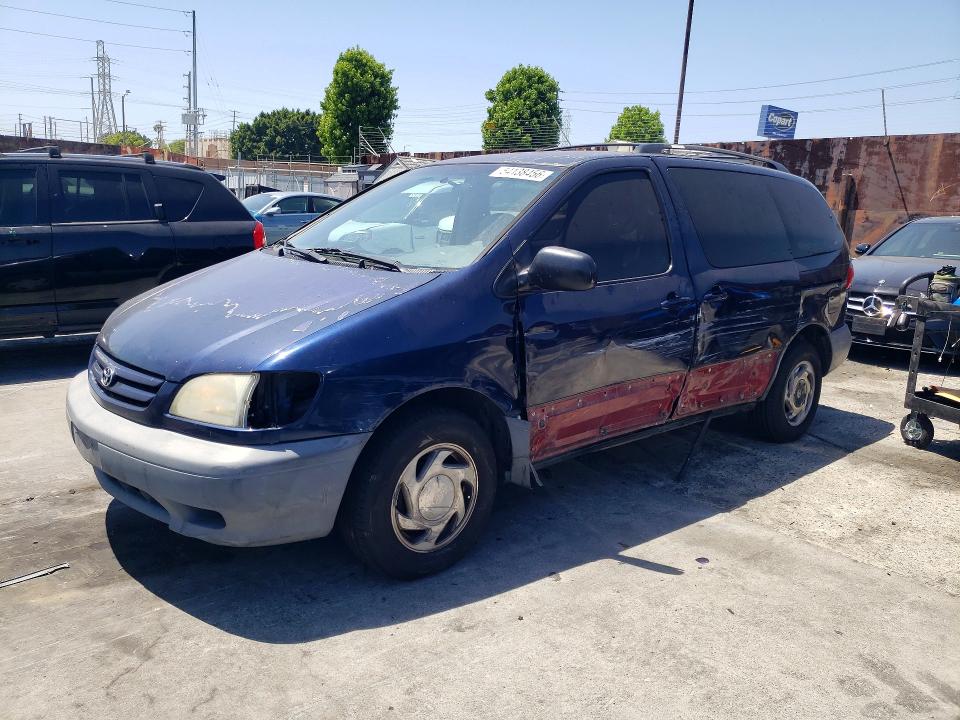 2003 Toyota Sienna მანქანა იყიდება აუქციონზე, vin: 4T3ZF13C33U543974, აუქციონის ნომერი: 54138456