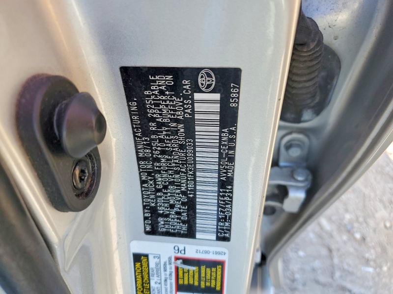 Продаж на аукціоні авто 2014 Toyota Camry Hybrid, vin: 4T1BD1FK3EU099033, номер лоту: 52660826
