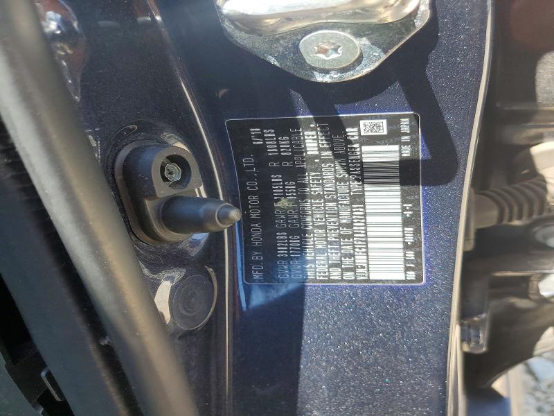 53933676 :رقم المزاد ، JHMFC1F78JX027031 vin ، 2018 Honda Civic مزاد بيع