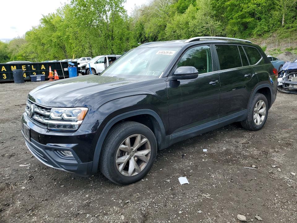 53853976 :رقم المزاد ، 1V2LR2CA2JC575511 vin ، 2018 Volkswagen Atlas مزاد بيع