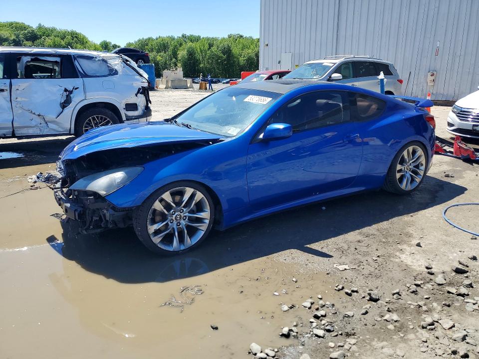 2010 Hyundai Genesis Coupe მანქანა იყიდება აუქციონზე, vin: KMHHT6KD8AU019379, აუქციონის ნომერი: 53278656