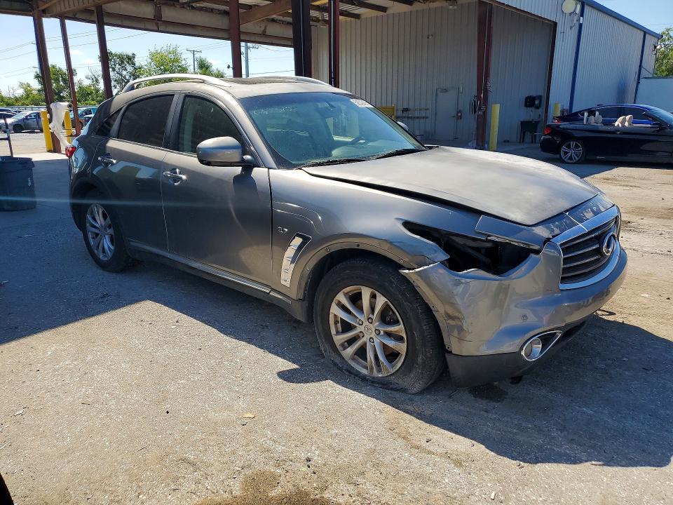 2014 Infiniti Qx70 მანქანა იყიდება აუქციონზე, vin: JN8CS1MU5EM450516, აუქციონის ნომერი: 52043436