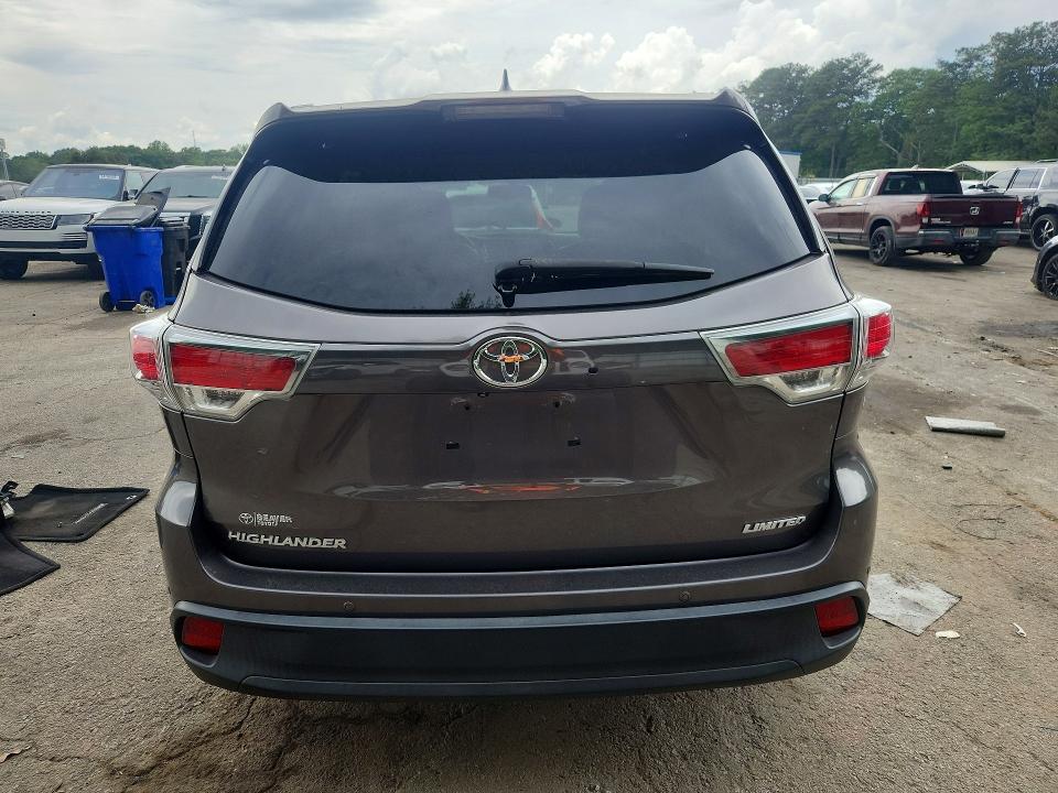 Продаж на аукціоні авто 2016 Toyota Highlander, vin: 5TDYKRFH6GS187220, номер лоту: 54309376