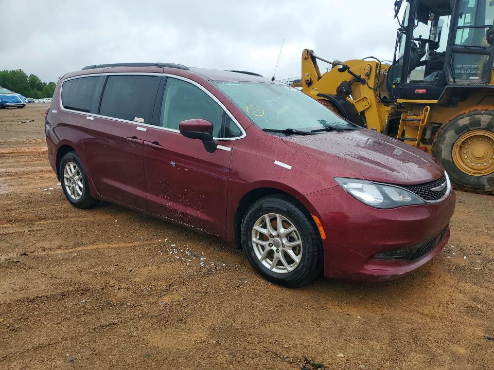 54611356 :رقم المزاد ، 2C4RC1DGXMR551320 vin ، 2021 Chrysler Voyager مزاد بيع