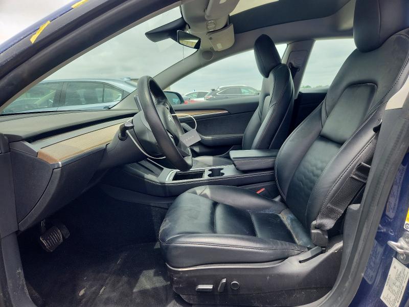 53988526 :رقم المزاد ، 5YJ3E1EA6NF191809 vin ، 2022 Tesla Model 3 مزاد بيع