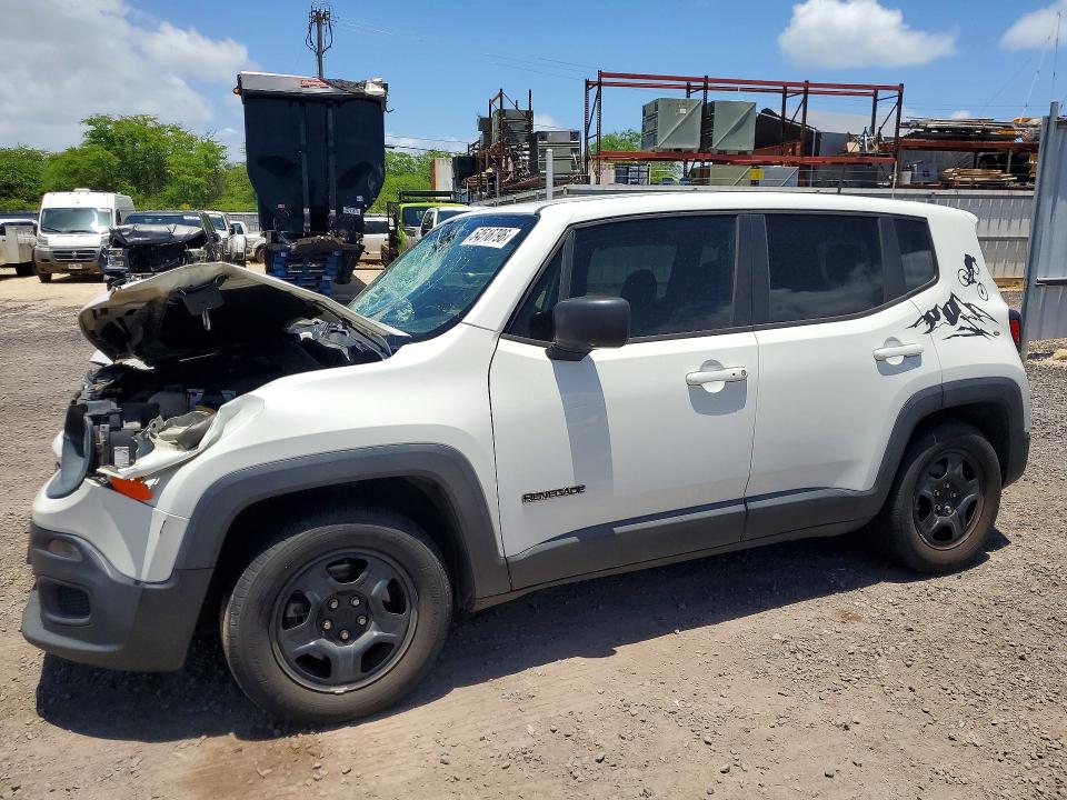 54516796 :رقم المزاد ، ZACCJAAB1HPE45109 vin ، 2017 Jeep Renegade مزاد بيع