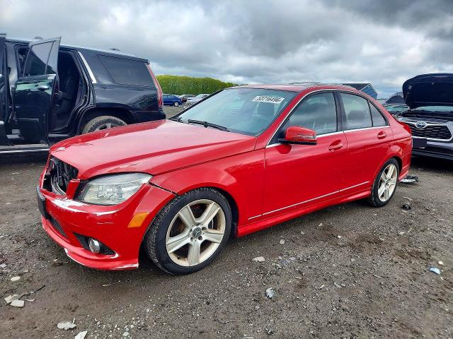 53716496 :رقم المزاد ، WDDGF8BB1AR124193 vin ، 2010 Mercedes-benz C مزاد بيع