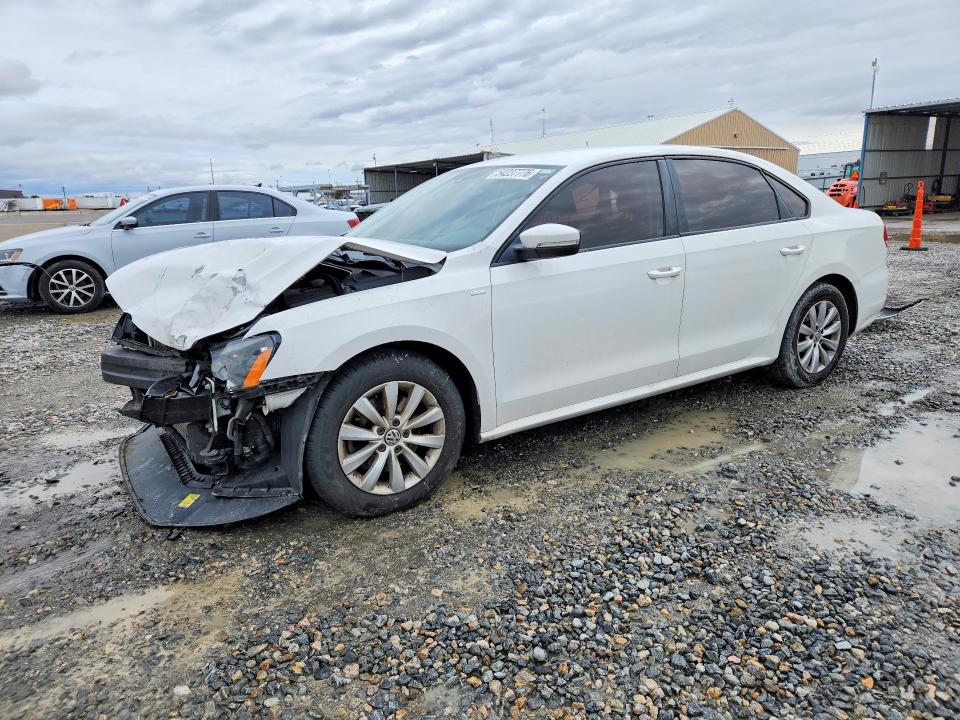 54237776 :رقم المزاد ، 1VWAT7A35FC034291 vin ، 2015 Volkswagen Passat مزاد بيع