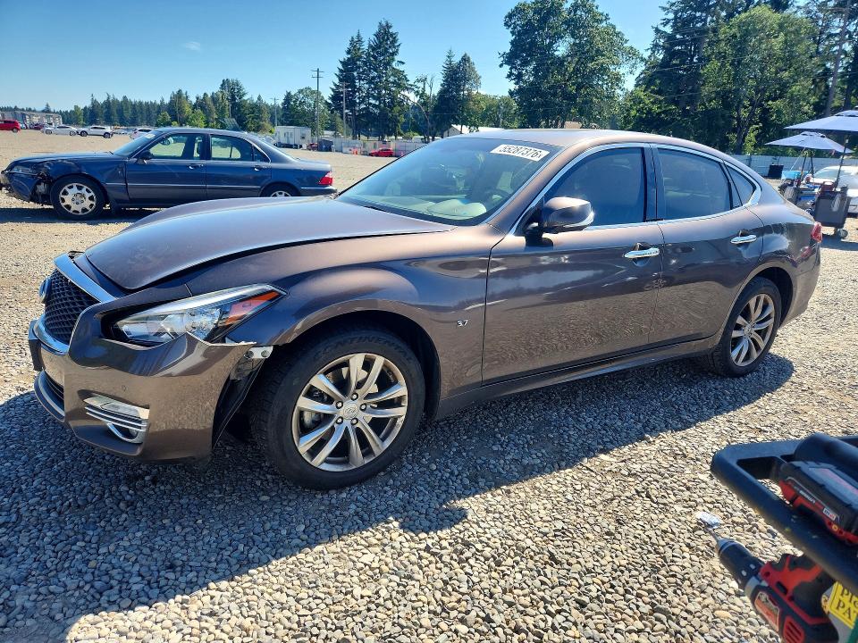 2018 Infiniti Q70 მანქანა იყიდება აუქციონზე, vin: JN1BY1AR2JM220175, აუქციონის ნომერი: 55287376