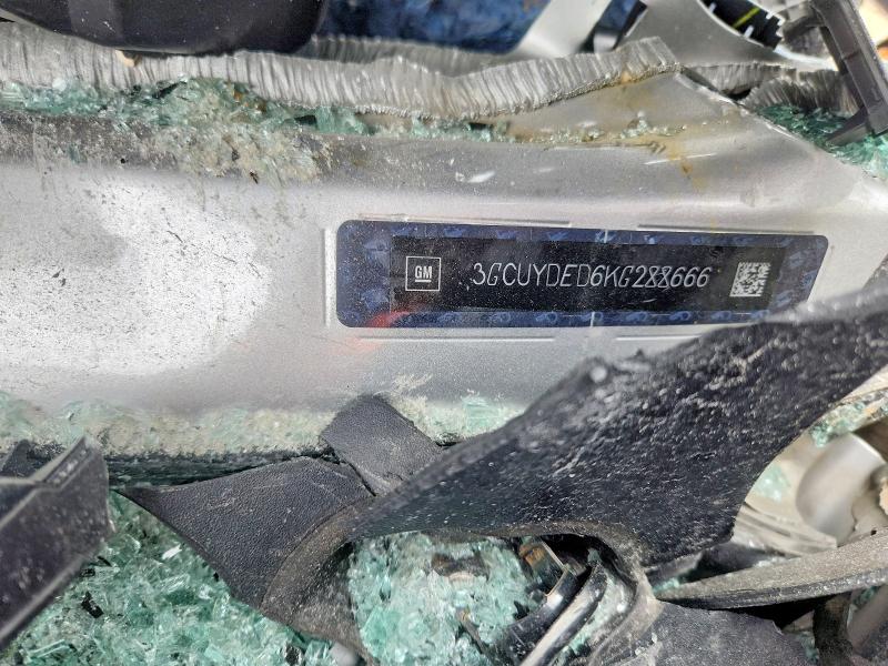 2019 Chevrolet Silverado მანქანა იყიდება აუქციონზე, vin: 3GCUYDED6KG288666, აუქციონის ნომერი: 75401305