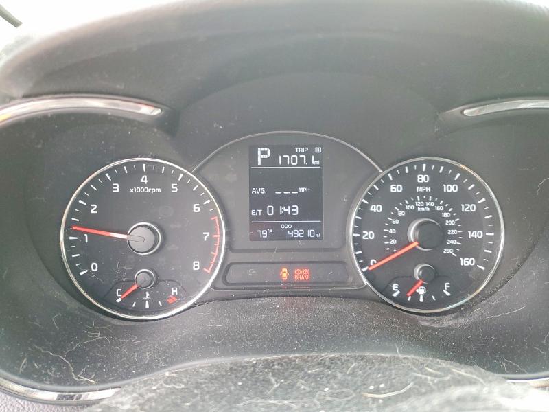 53822426 :رقم المزاد ، 3KPFK4A7XHE144178 vin ، 2017 Kia Forte مزاد بيع