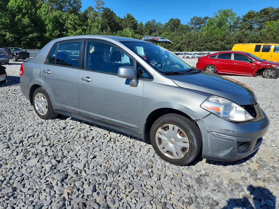 2010 Nissan Versa მანქანა იყიდება აუქციონზე, vin: 3N1BC1AP1AL356627, აუქციონის ნომერი: 53839096