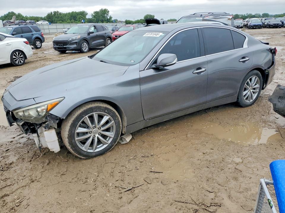 Auction sale of the 2015 Infiniti Q50, vin: JN1BV7APXFM332952, lot number: 53781046