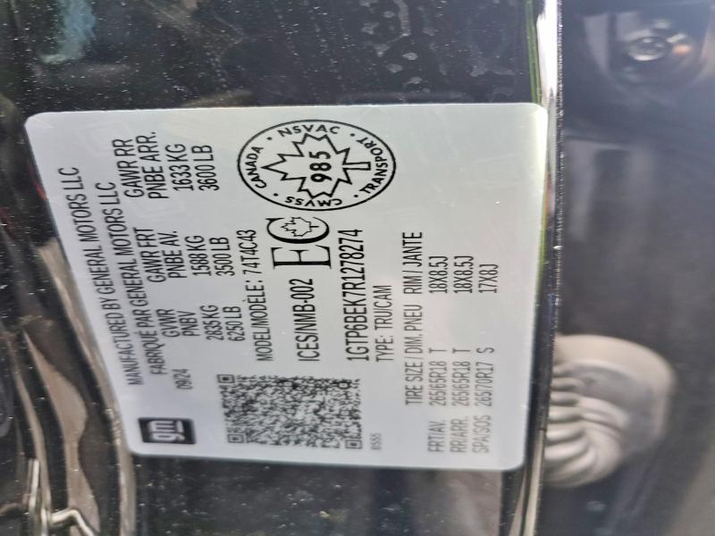 Продаж на аукціоні авто 2024 Gmc Canyon, vin: 1GTP6BEK7R1278274, номер лоту: 52205256