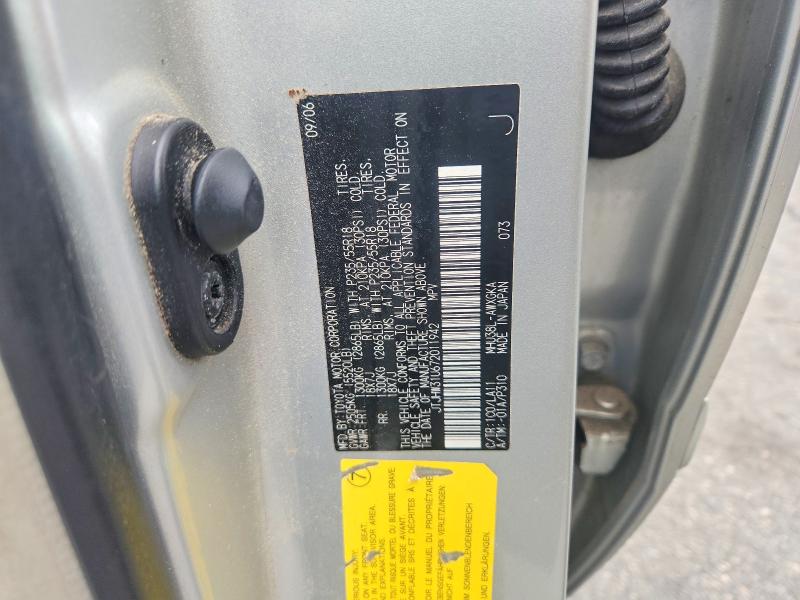 Aukcja sprzedaży 2007 Lexus Rx, vin: JTJHW31U672011942, numer aukcji: 53761986