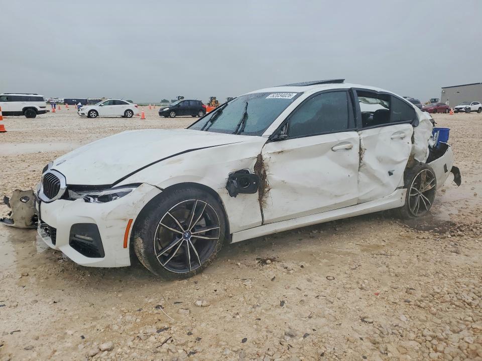 2022 Bmw 330e მანქანა იყიდება აუქციონზე, vin: 3MW5P7J01N8C62743, აუქციონის ნომერი: 52034026