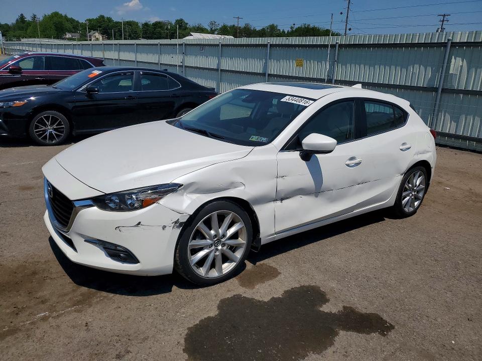 Продаж на аукціоні авто 2017 Mazda 3, vin: JM1BN1M35H1140829, номер лоту: 53440816