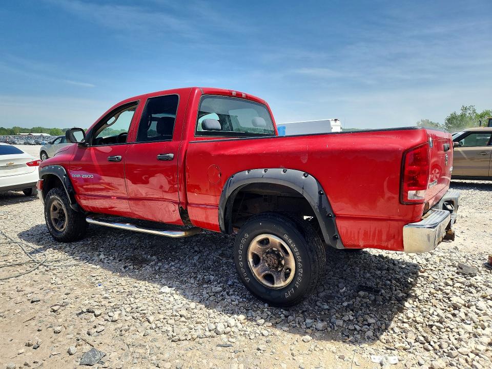 2005 Dodge Ram 2500 მანქანა იყიდება აუქციონზე, vin: 3D7KS28C85G857642, აუქციონის ნომერი: 54618516