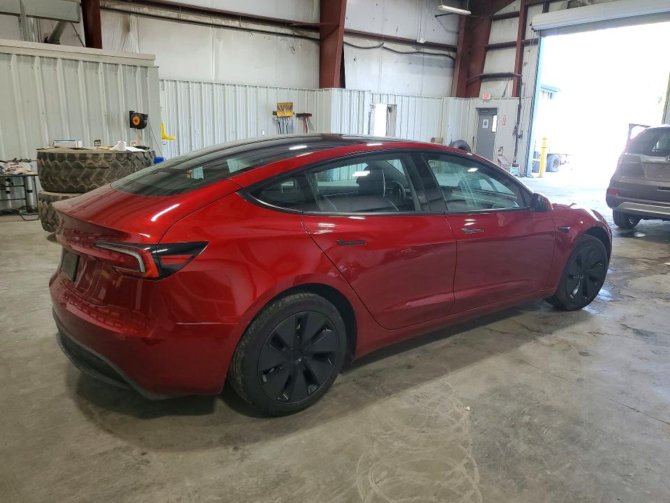2025 Tesla Model 3 მანქანა იყიდება აუქციონზე, vin: 5YJ3E1EA3SF048618, აუქციონის ნომერი: 54818716