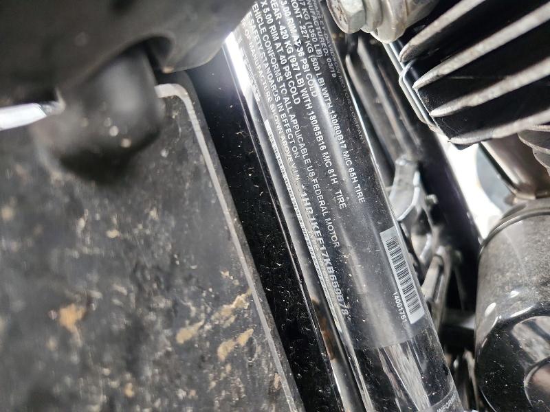 2019 Harley-davidson Flhtk მანქანა იყიდება აუქციონზე, vin: 1HD1KEF17KB659078, აუქციონის ნომერი: 53280156