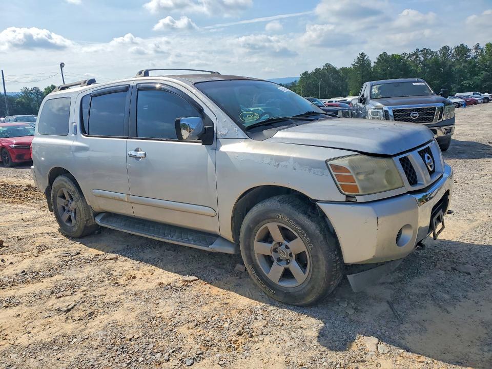 2005 Nissan Armada მანქანა იყიდება აუქციონზე, vin: 5N1AA08B55N715983, აუქციონის ნომერი: 50599306