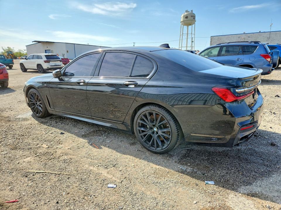 2020 Bmw 750 მანქანა იყიდება აუქციონზე, vin: WBA7R8C0XLBM58374, აუქციონის ნომერი: 48261496